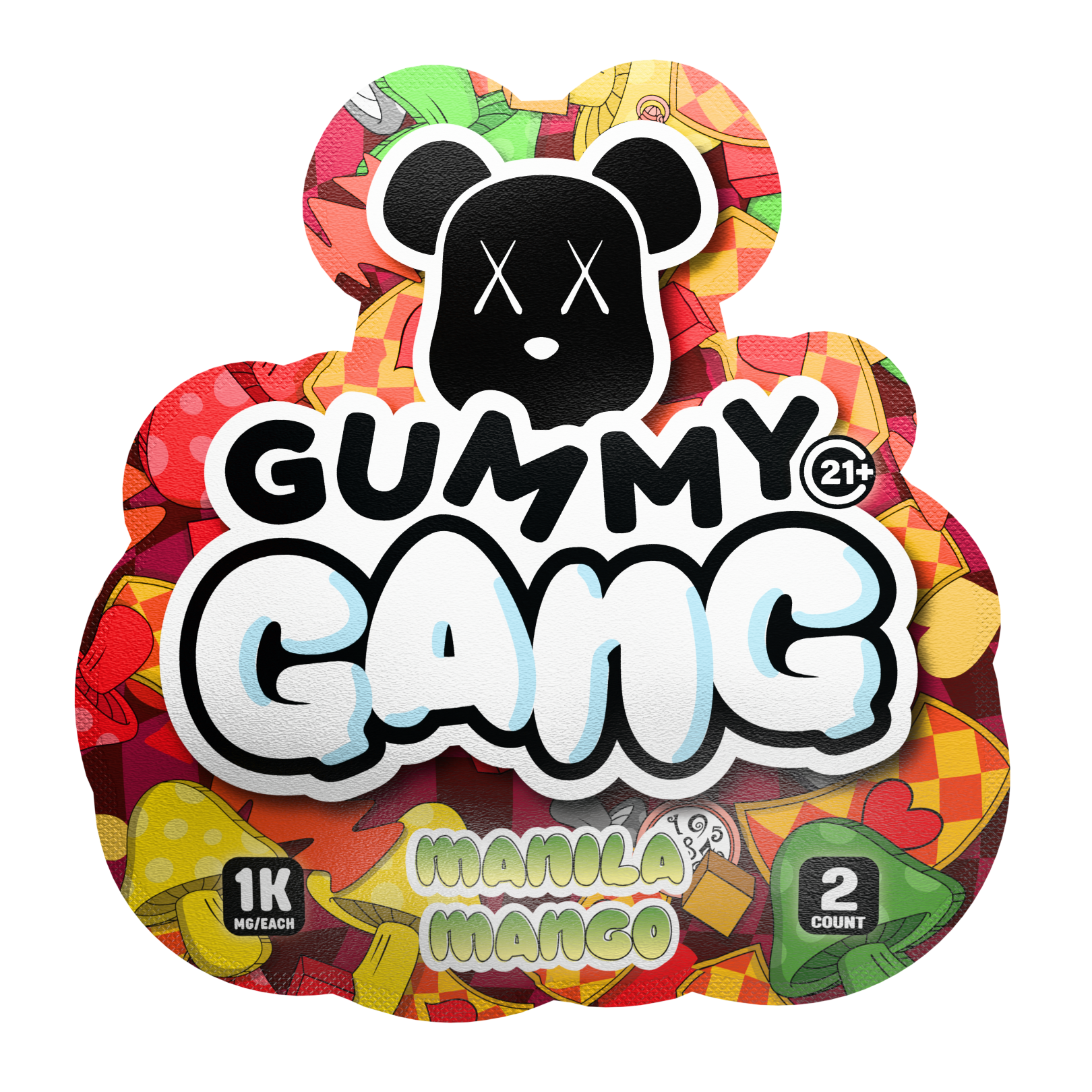 Gummy Gang Manila Mango 2CT Gummy 30PCS Display