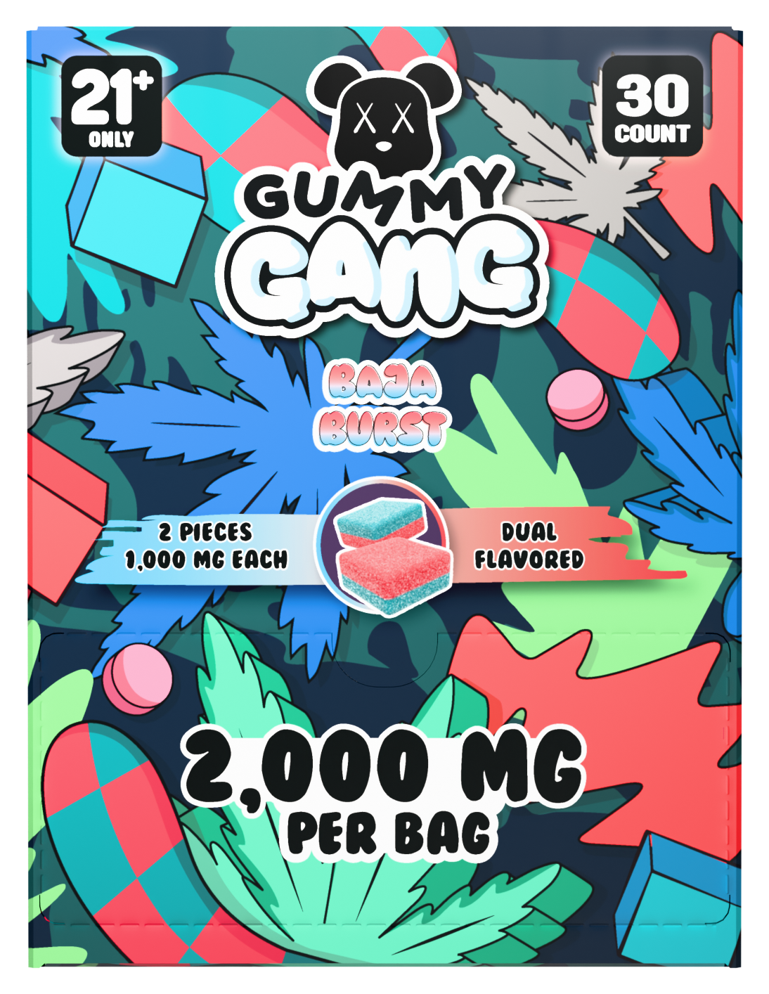 Gummy Gang Hemp gummies 30 count box