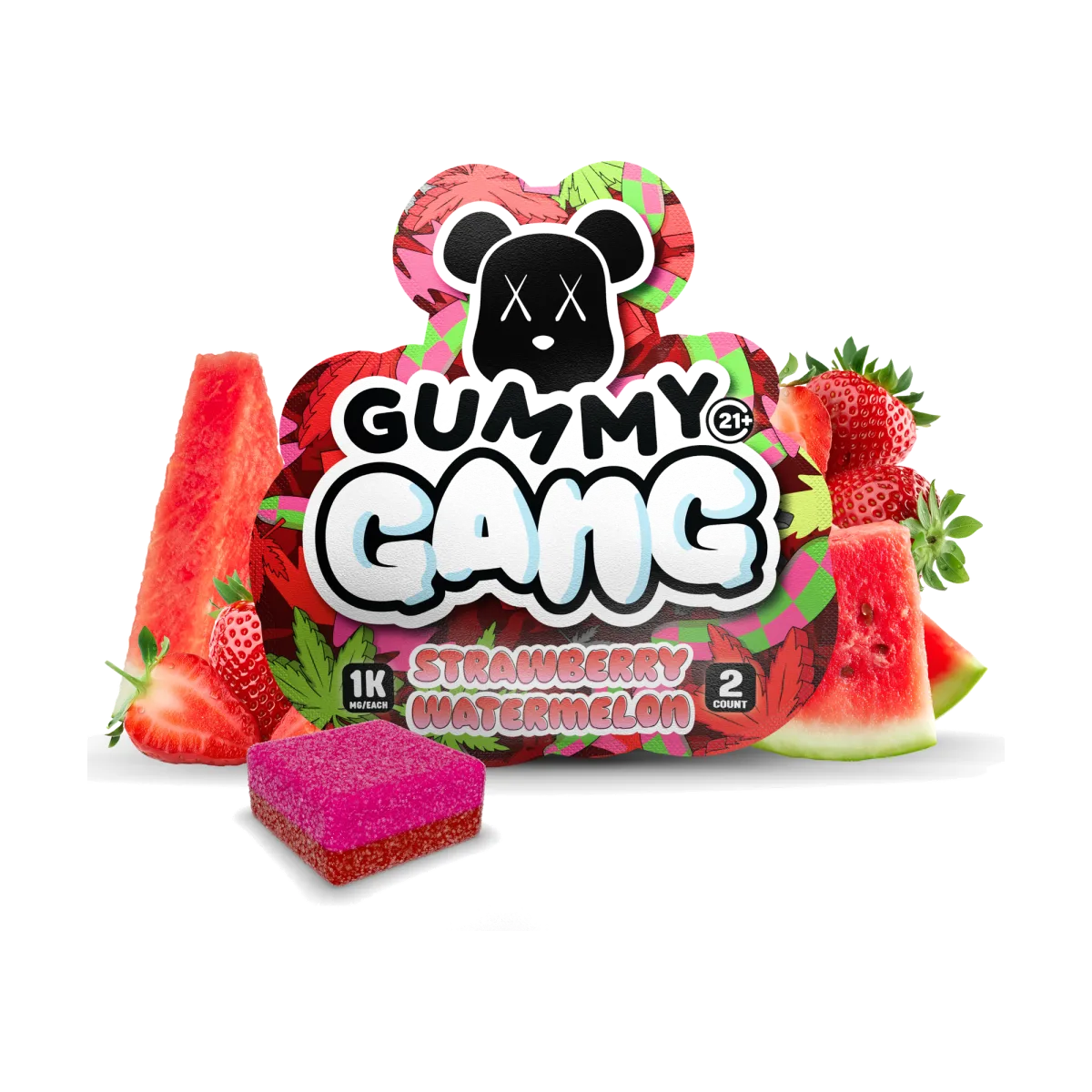Gummy Gang Strawberry Watermelon 2CT 30PCS product