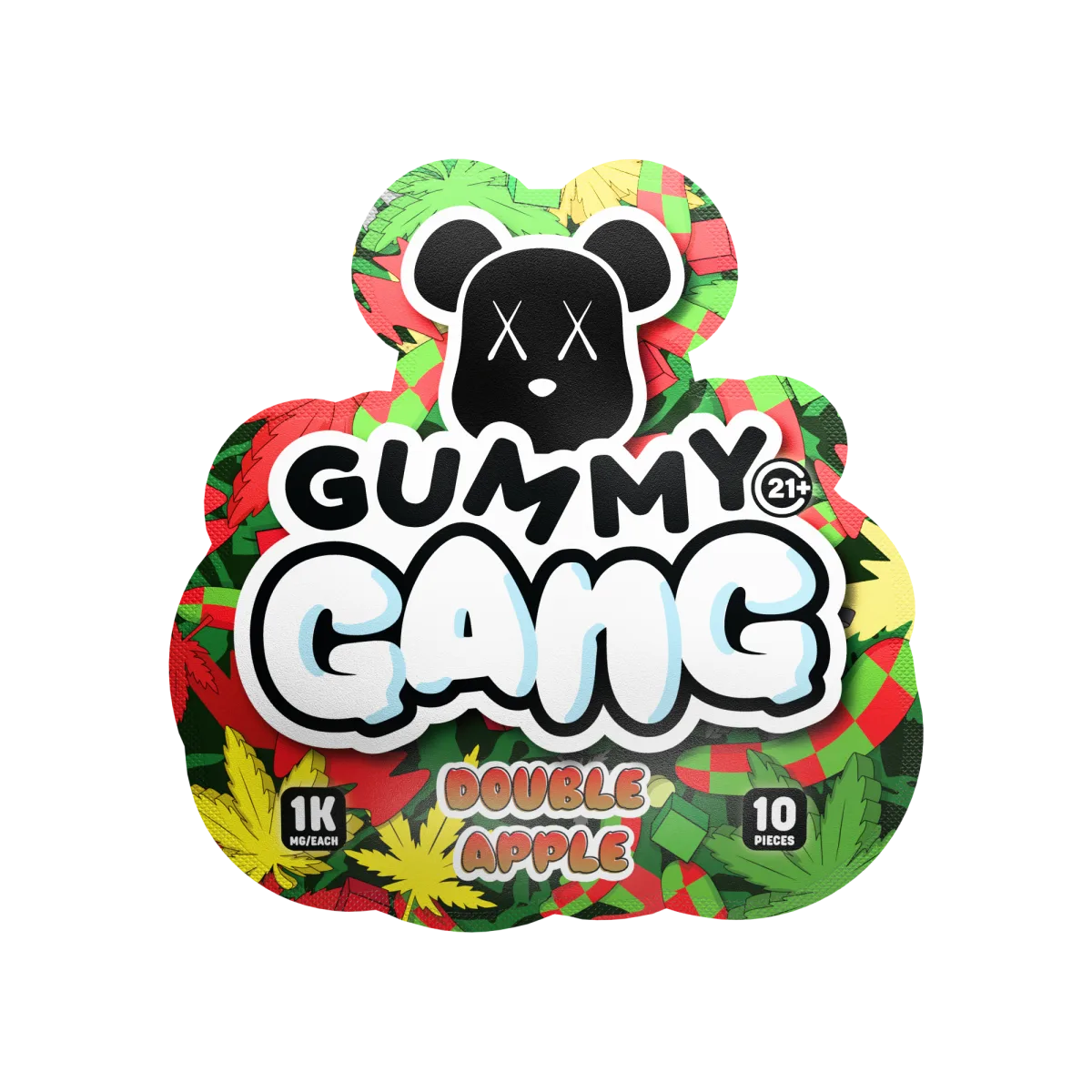Gummy Gang Double Apple 5CT 10PCS product