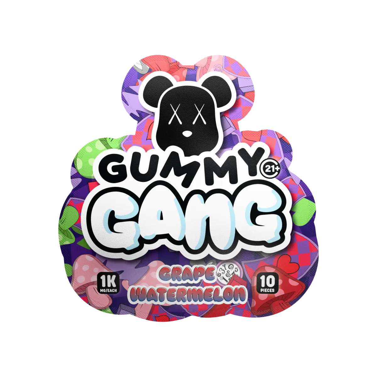 Gummy Gang Grape Watermelon 5CT 10PCS product